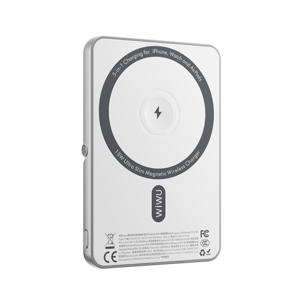 Доп. АКБ WIWU Glamour MagSafe 5000mAh